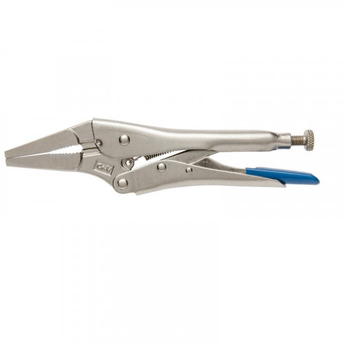 Кліщі зажимні - подовжені прямі губки 225 мм HOEGERT 55 HT1P384