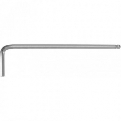 Ключ 6-гранний Г-подібний 2-сторонній YATO Cr-V, М 4,5 мм, з кульовим наконечником, 27 х 112 мм