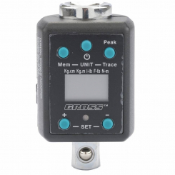 Ключ адаптер динамометричний електричний 40-200 Нм; 1/2" GROSS