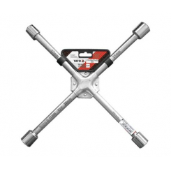 Ключ хрестоподібний для коліс зміцнений YATO, М17х19х21х22 мм [20]