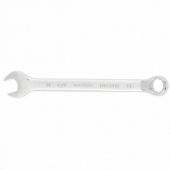 Ключ комбінований 11 мм, CrV, полірований хром, MTX