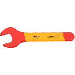 Ключ ріжковий YATO: М22 мм, ізольований корпус VDE до 1000V.