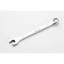 Ключ рожково-накидний полірований CrV 11мм СИЛА
