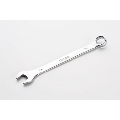 Ключ рожково-накидний полірований CrV 15мм СИЛА