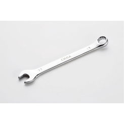 Ключ рожково-накидний полірований CrV 17мм СИЛА