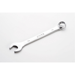 Ключ рожково-накидний полірований CrV 23мм СИЛА