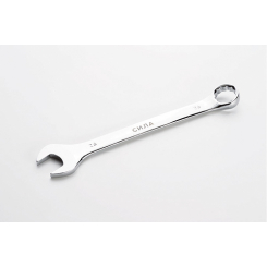 Ключ рожково-накидний полірований CrV 26мм СИЛА