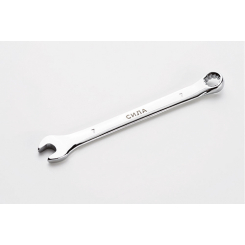 Ключ рожково-накидний полірований CrV 7мм СИЛА