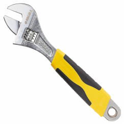 Ключ розвідний 250мм CrV (гум'яна рукоятка) Sigma (4101031)