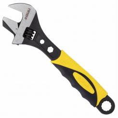 Ключ розвідний з переставною губкою 200мм, 0-30мм CrV (TPR) Sigma (4100921)