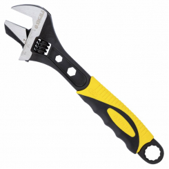 Ключ розвідний з переставною губкою 250мм, 0-35мм CrV (TPR) Sigma (4100931)