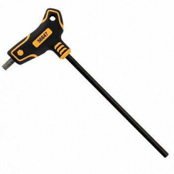 Ключ шестигранний VOREL : тип "Т", HEX 8 x 200 x 113 мм, Cr-V 6150