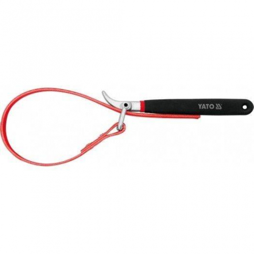 Ключ до масляного фільтра ремінний YATO, d=80-160 мм [6/60]
