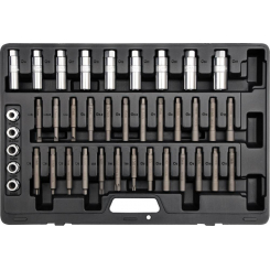 Ключі для кріплення амортизаторів YATO, кпл. 39 шт. [3]