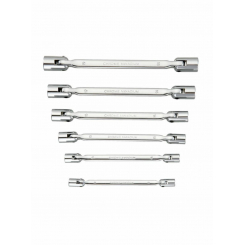Ключі торцеві на шарнірах 8-19мм 6шт CrV ULTRA 6010032