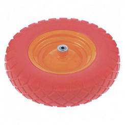 Поліуретанове колесо 4.80/4-8, довжина осі 90 мм, підшипник 12 мм, Palisad