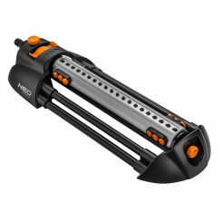 Коливальний спринклер, функція відключення форсунки, 20 форсунок, регулювання сили струменя