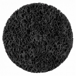 Коло зачистне з нетканого абразиву (корал) Ø100мм без тримача чорний м'який SIGMA (9175821)