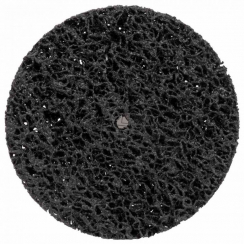 Коло зачистне з нетканого абразиву (корал) Ø125мм без тримача чорний м'який SIGMA (9175841)