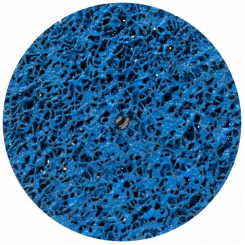 Коло зачистне з нетканого абразиву (корал) Ø125мм без тримача синій середня жорсткість SIGMA (9175761)