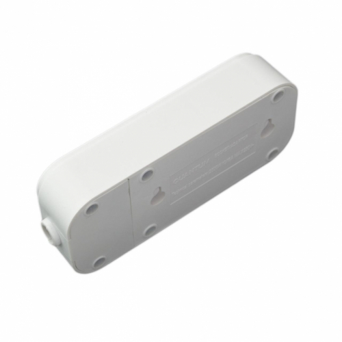 Колодка Quantum 2 пости без заземлення біла 1шт/уп