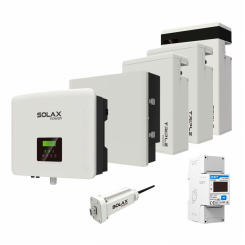 Комплект Solax 3.1: Однофазний гібридний інвертор на 5 кВт, з АКБ на 17,4 кВт*год