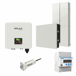 Комплект Solax 4.2: Трифазний гібридний інвертор на 10 кВт, з АКБ на 6,2 кВт*год