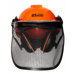 Комплект для косіння трави (каска, захист, навушники), C0060