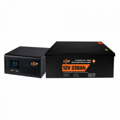 Комплект резервного живлення LP (LogicPower) ДБЖ + літієва (LiFePO4) батарея (UPS 1500VA + АКБ LiFePO4 1280W)
