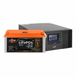 Комплект резервного живлення LP (LogicPower) ДБЖ + літієва (LiFePO4) батарея (UPS B1500 + АКБ LiFePO4 1792W)