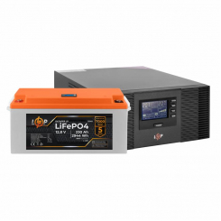 Комплект резервного живлення LP (LogicPower) ДБЖ + літієва (LiFePO4) батарея (UPS B1500 + АКБ LiFePO4 2944W)