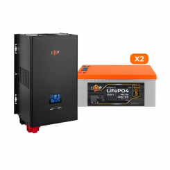 Комплект резервного живлення LP (LogicPower) ДБЖ + літієва (LiFePO4) батарея (UPS W5000+ АКБ LiFePO4 3584W)