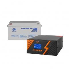 Комплект резервного живлення LP (LogicPower) ДБЖ + мультигелева батарея (UPS B1500 + АКБ MG 1800Wh)