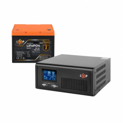 Комплект резервного живлення LogicPower B430 + літієва (LiFePO4) батарея 768 Wh