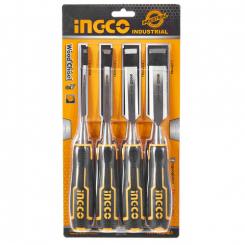 Комплект стамесок 4шт. 6-12-19-25 мм INGCO INDUSTRIAL