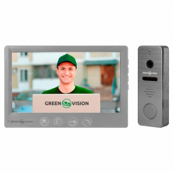 Комплект відеодомофону GreenVision GV-002-GV-058+GV-005