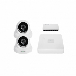 Комплект відеоспостереження на дві камери GV-IP-K-W95/ 5MP
