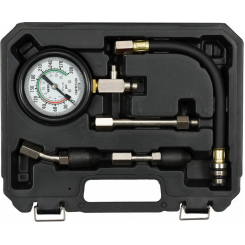 Компресометр для бензинових двигунів YATO: 2.1 МПа, М14, М18, зі спорядженням, 5 шт.