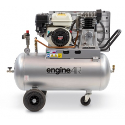 Компресор ABAC EngineAIR 5/100 10 Petrol 100л,411л/хв, A39B,GP160,4,8 к.с.,1070об/хв,10бар,96dB,72кг