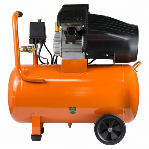 Компресор V 2.2 кВт 386л/хв 8бар 50л (2 крана) Grad (7043935)