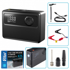 Компресор "ViTOL" K-25 4in1/14.8V/22.2wh/6000mAh