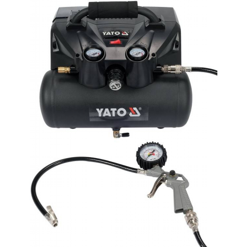 Компресор акумуляторний,YATO 36В (2х18В),800Вт,тиск≤ 8Bar,под.повіт-98л/хв,ресив-6л(БЕЗ АКУМУЛЯТОРА)