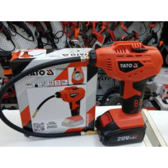 Компресор акумуляторний YATO Li-Ion 18 В 1 МПа 14 л/хв (БЕЗ АКУМУЛЯТОРА) Артикул: YT-82895