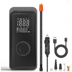 Компресор акумуляторний універсальний 20л/хв 10Атм (DC - 12В, 1800мАг x3) 12Atelie