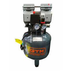 Компресор рес-30л 105л/хв 0,75кВт 8бар 220В 2 циліндри безмасляний