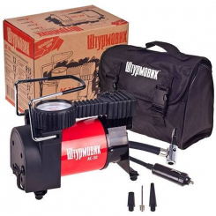 Компресор Штурмовик AC-30 100psi/12Amp/37л/прикурювач