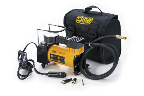 Компресор автомобільний однопоршневий (35л/хв; 7Атм; 12А) СИЛА