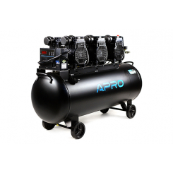 Компресор шестициліндровий безмасляний OFE-100 8Бар 3х1.5кВт 712л/хв 100л (2 крана) APRO