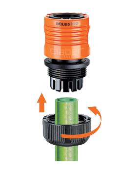 Конектор 3/4" аквастоп  для поливального шлангу