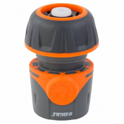 Конектор ½" швидкознімний для шланга ¾" аквастоп FLORA (5015514)